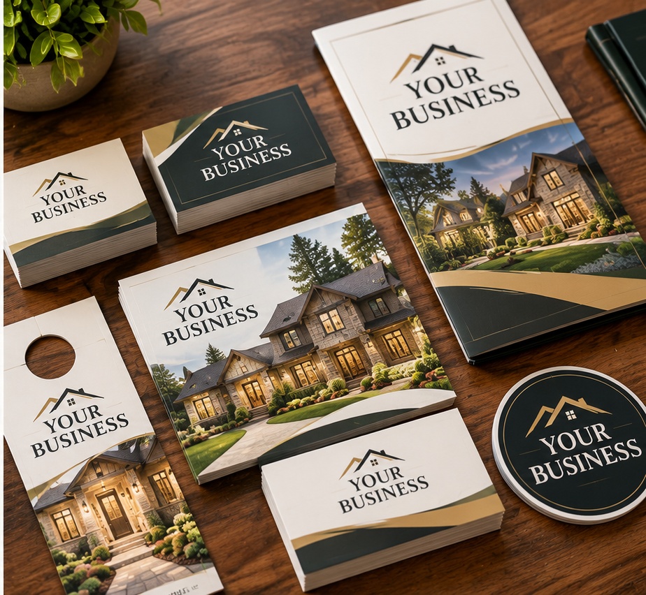 Professional business print and marketing materials